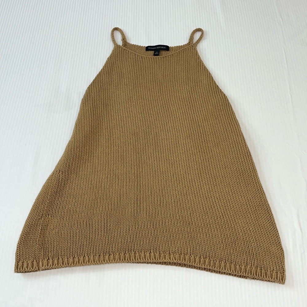 banana republic crochet tank